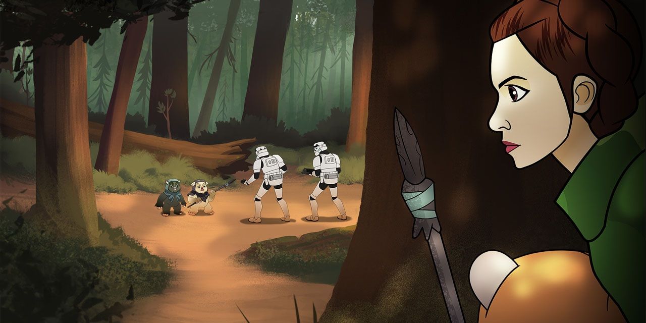 Leia in Star Wars Forces of Destiny