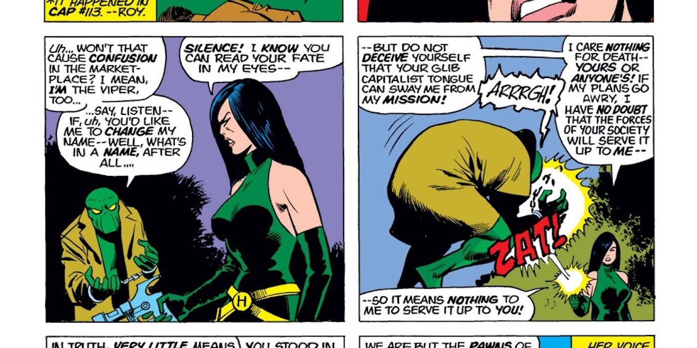 Madame Hydra becomes Viper Captain America 180