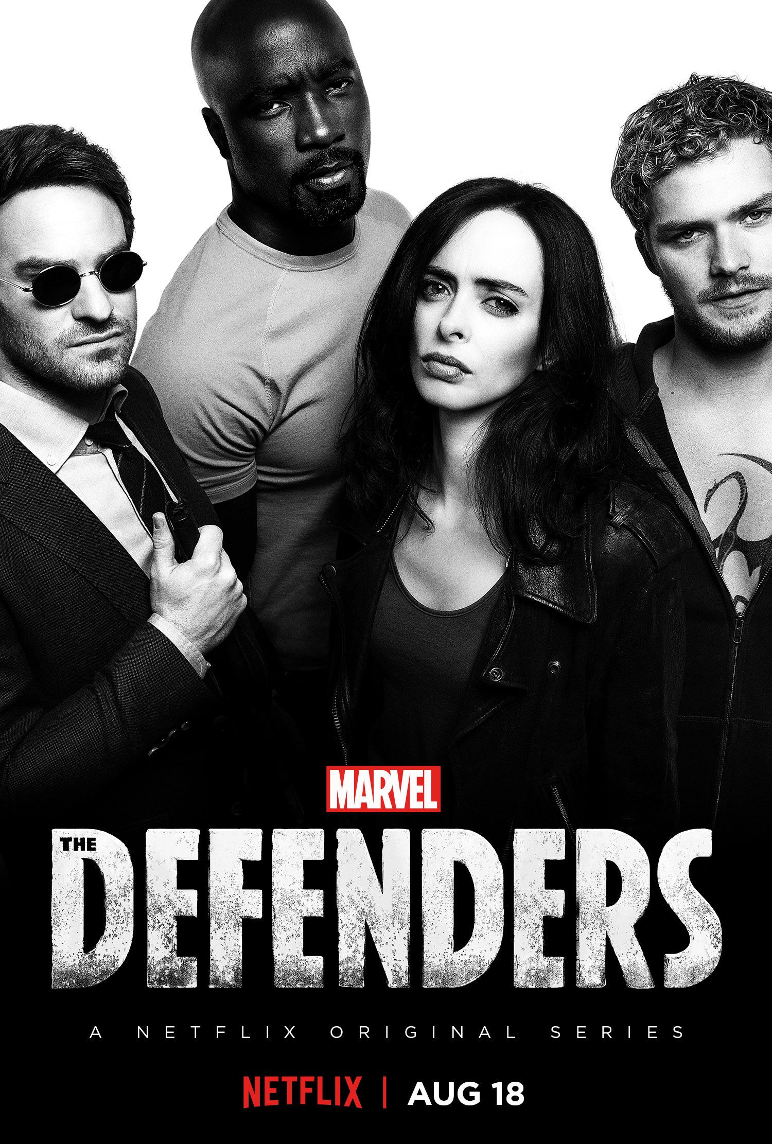 Marvel Netflix Defenders Poster Key Art
