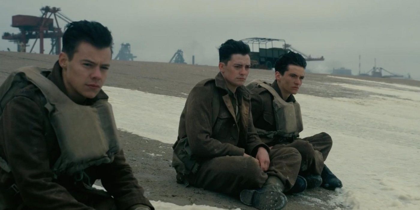 The three main soldiers in Dunkirk