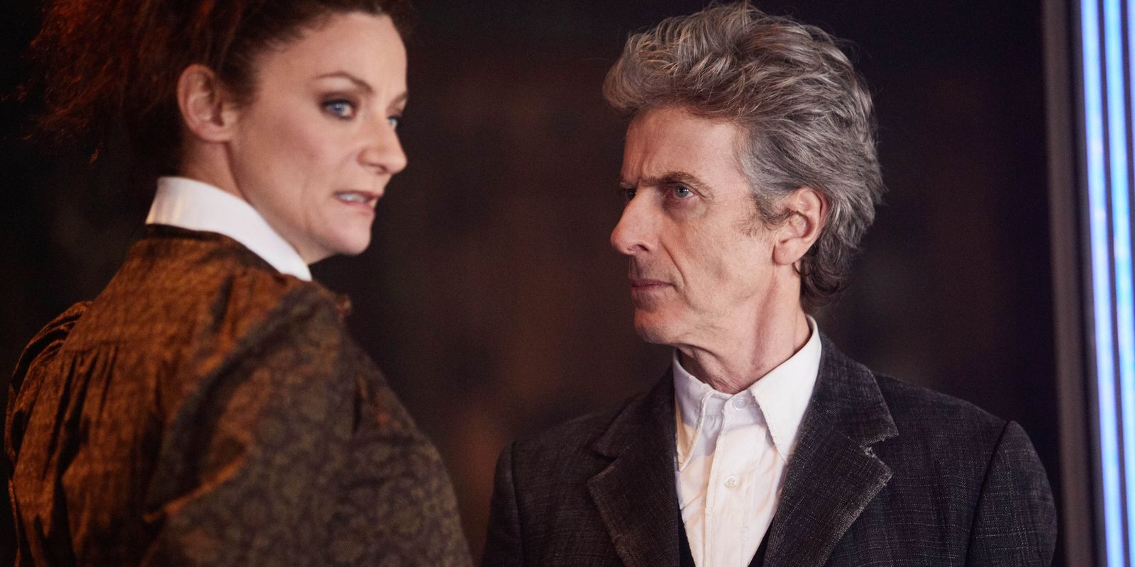 Michell Gomez and Peter Capaldi in Doctor Who Season 10 Episode 8