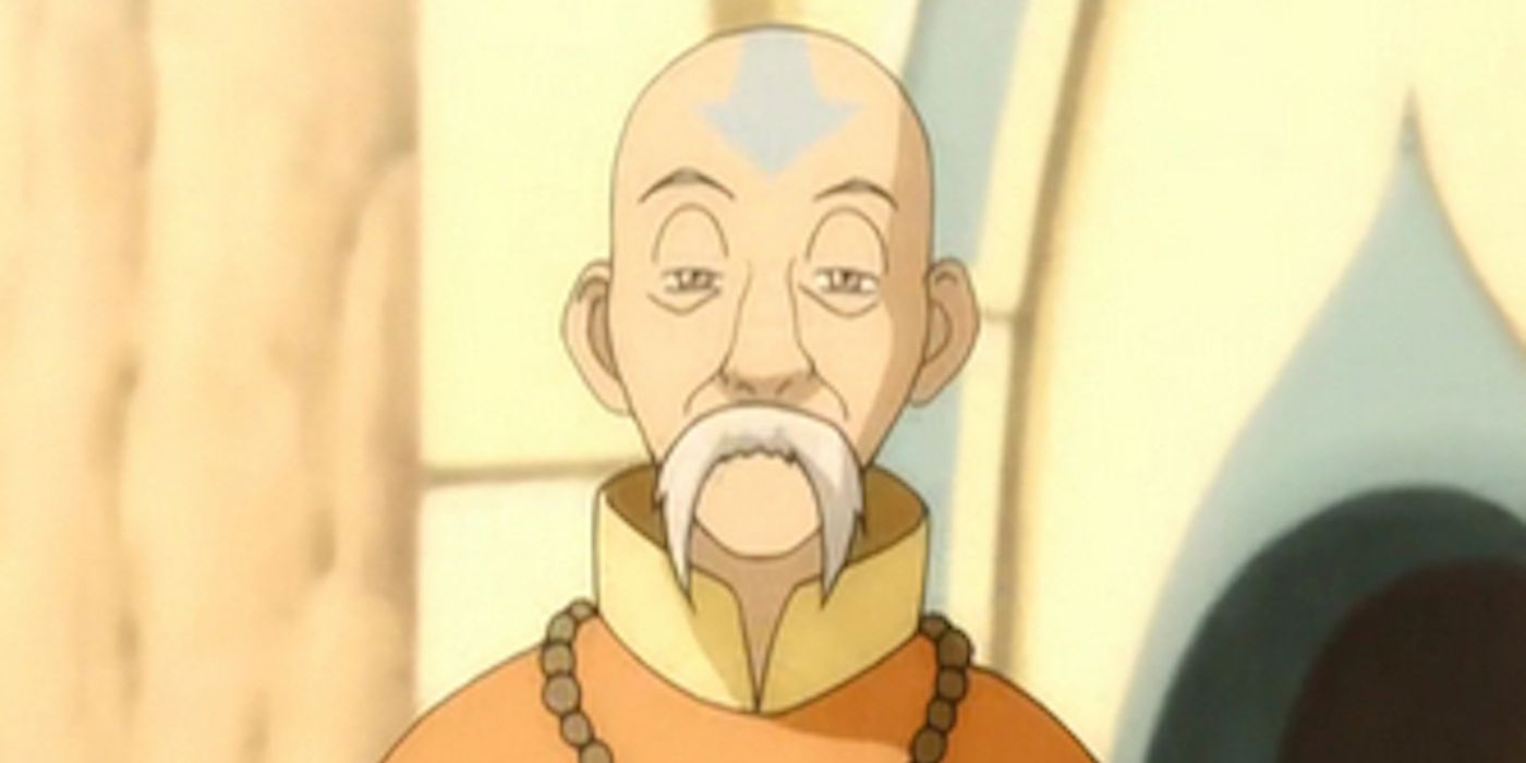Monk Gyatso on Avatar the Last Airbender
