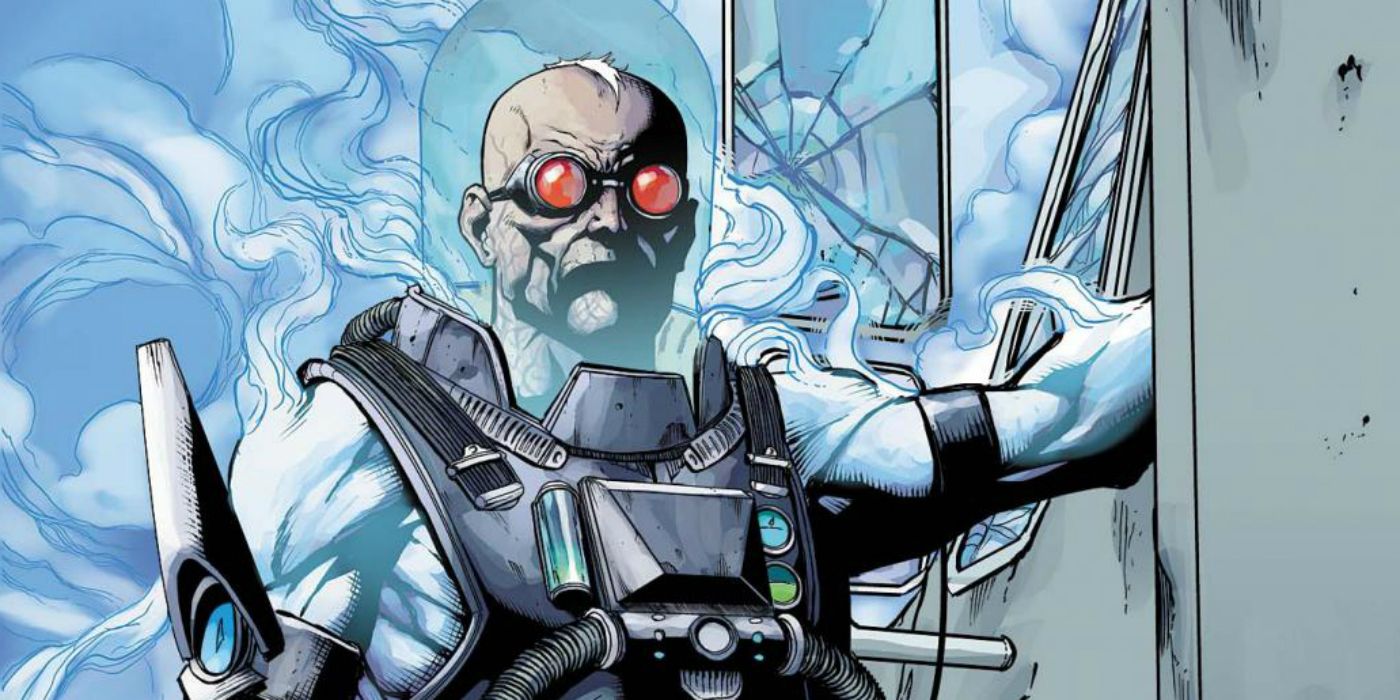 Mr. Freeze lutando contra Batman