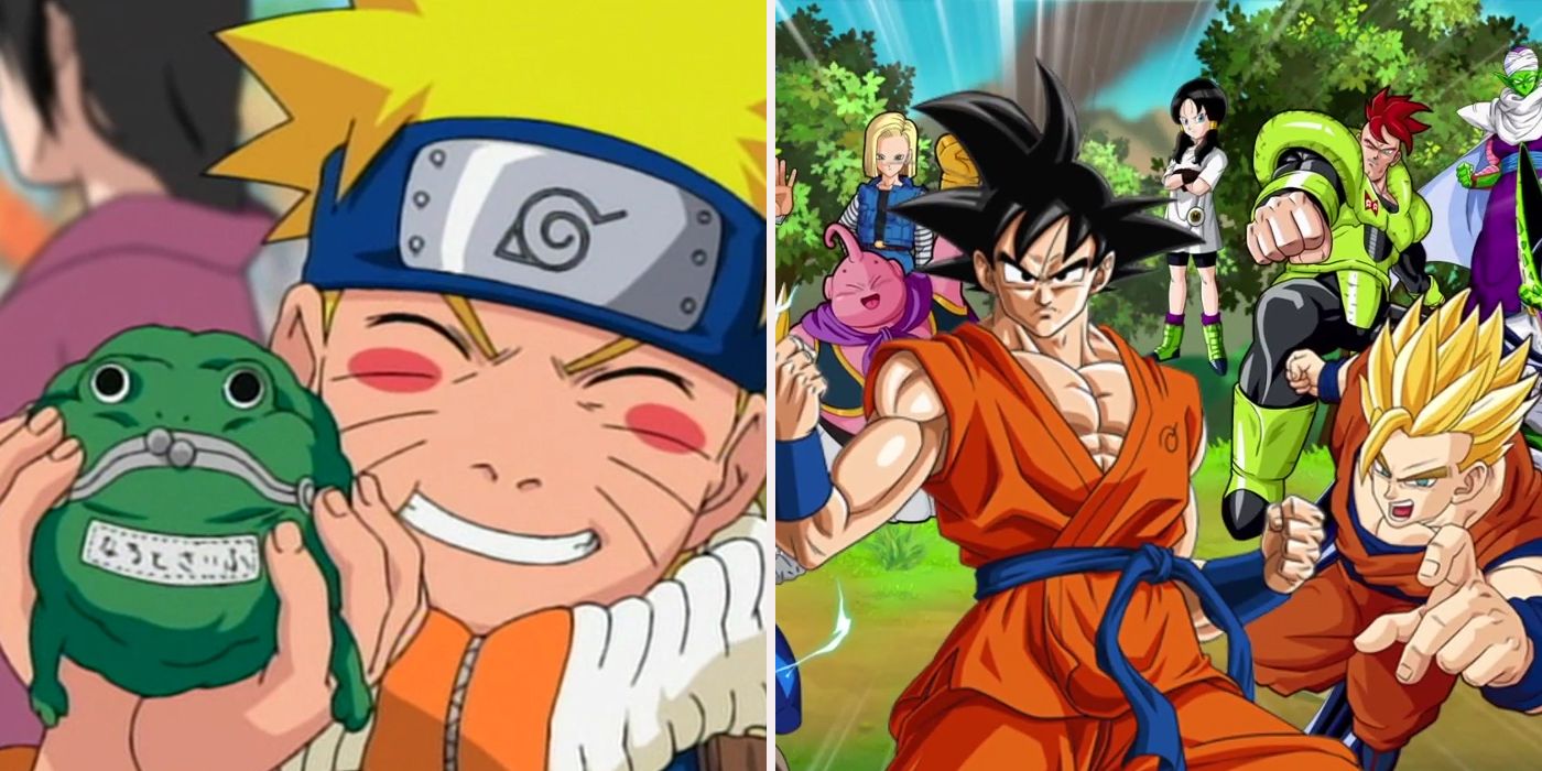 Dragon Ball Z And Naruto Fusion