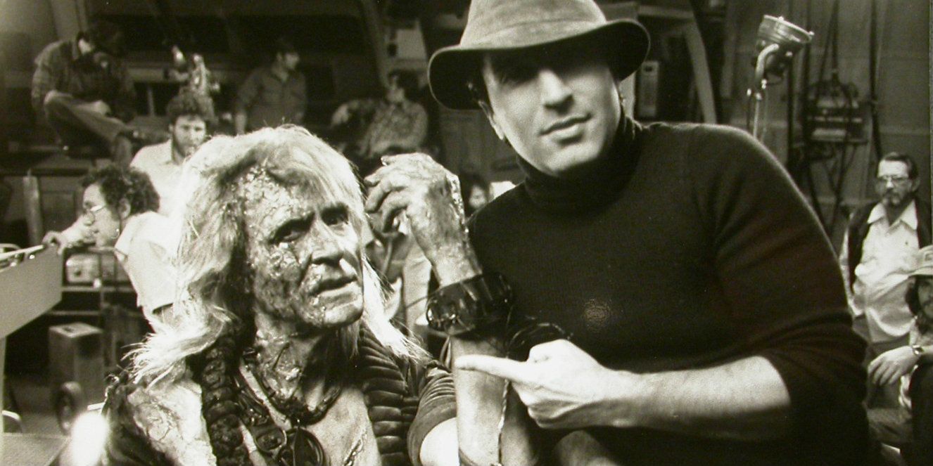 Nicholas Meyer on the Star Trek: The Wrath of Khan set