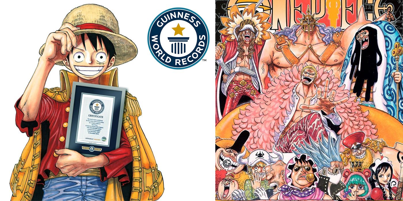 One Piece Manga Guinness World Record