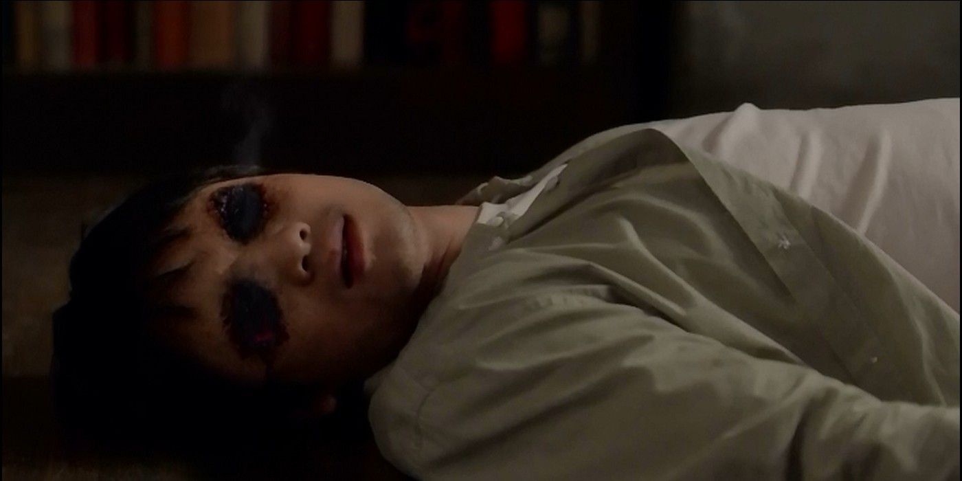 Kevin Tran lays dead in Supernatural