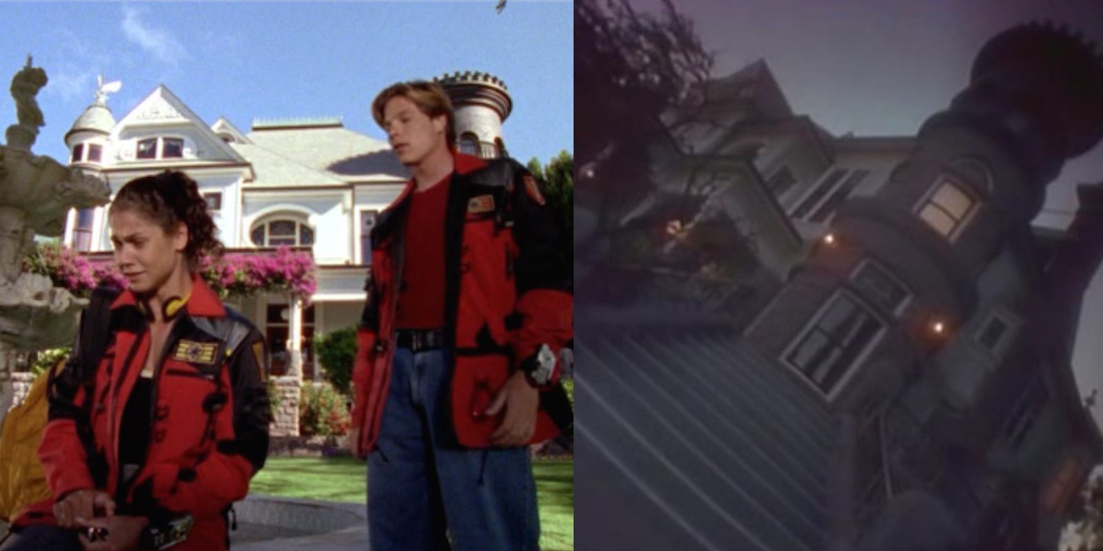 Power Rangers Lightspeed Rescue and Zeo use the Same Mansion