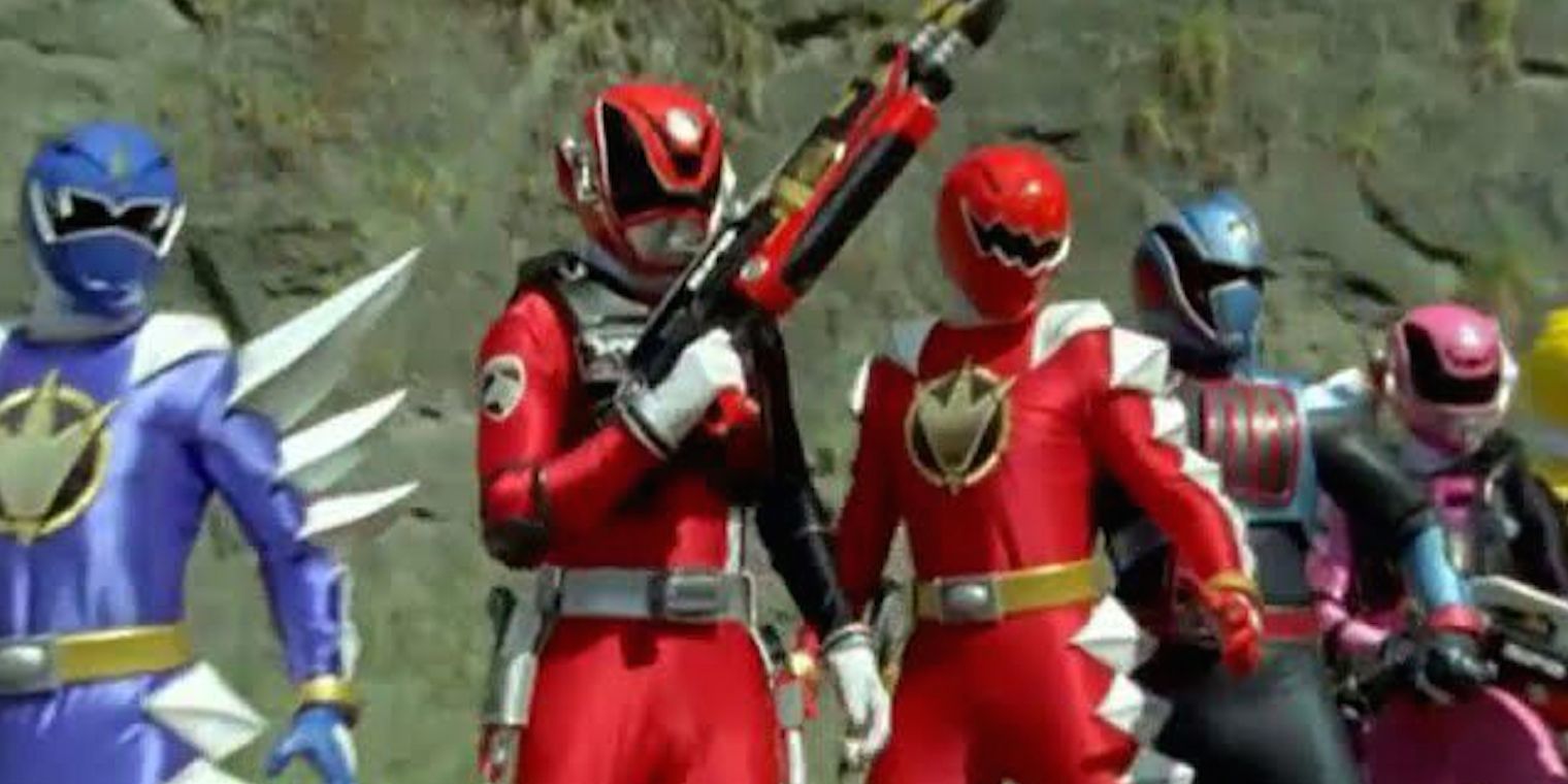 Power Rangers SPD with Dino Thunder Rangers in Wormhole