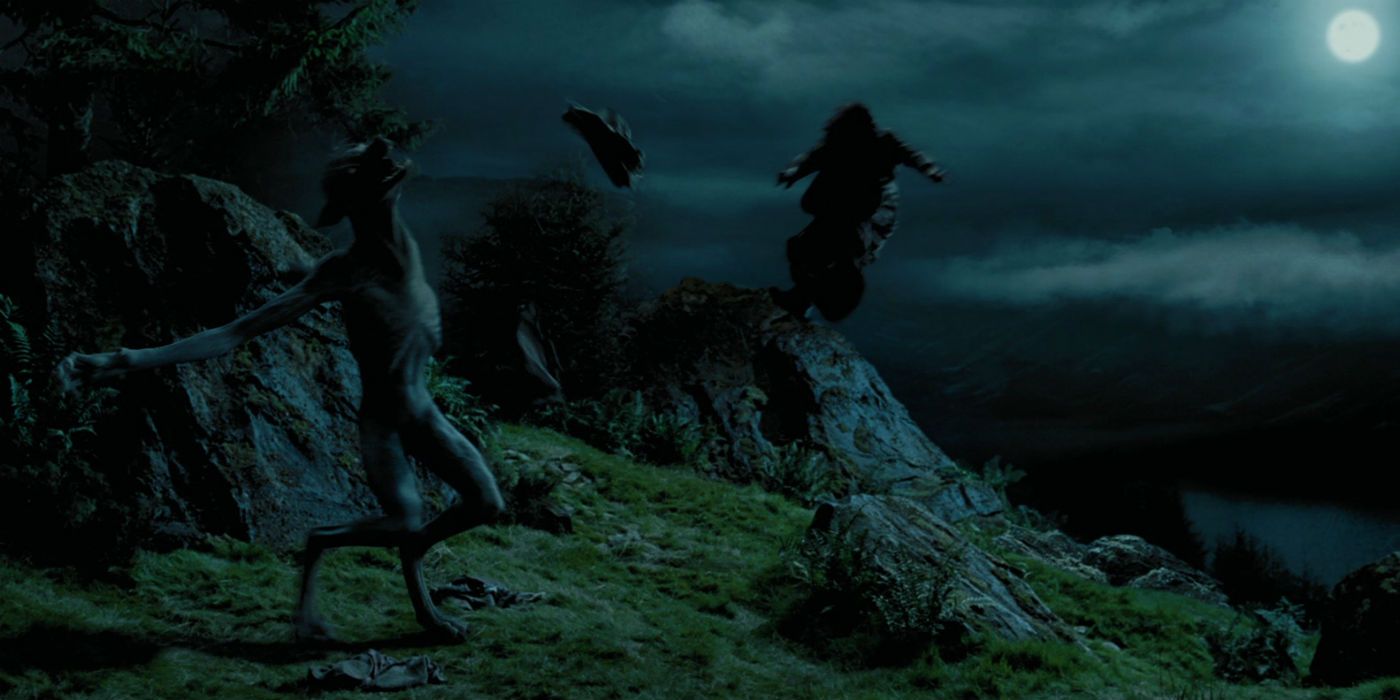Remus Lupin Turns Into A Werewolf in Harry Potter and the Prisoner of Azkaban