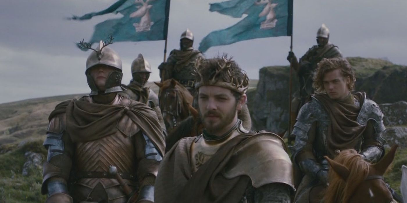 Game of Thrones Gethin Anthony Renly Baratheon Rainbow Guard Brienne Gwendoline Christie Loras Finn Jones