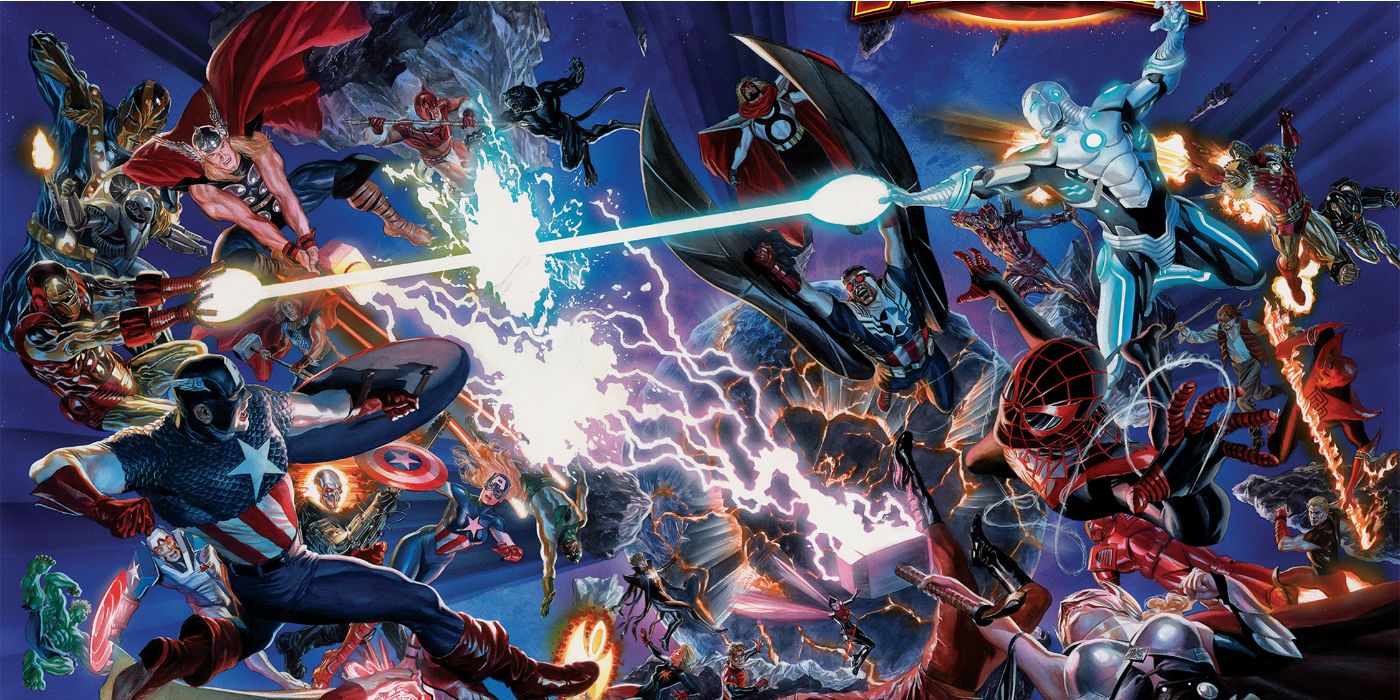Secret Wars Marvel battle between heroes