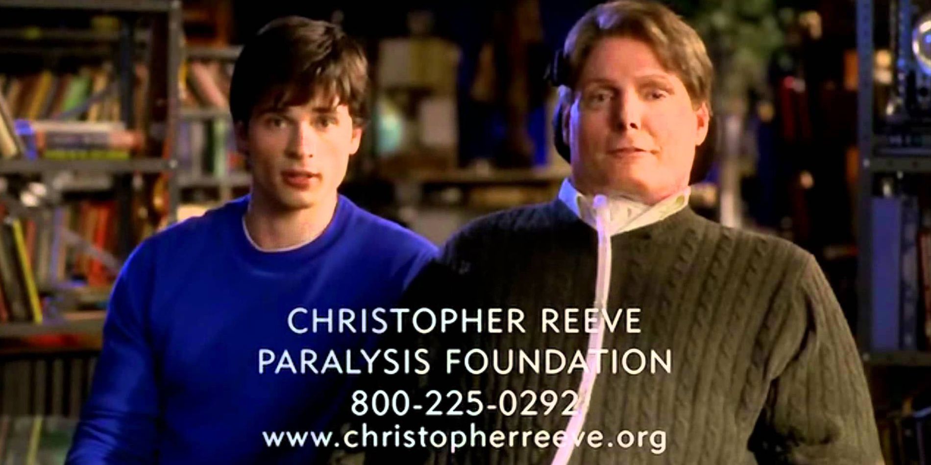 Smallville Christopher Reeve Paralysis Foundation