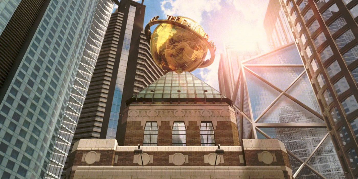 The Daily Planet building in Smallville 