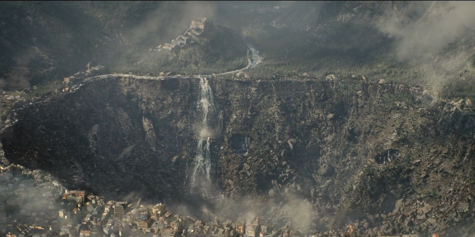 Sokovia crater in Avengers Age of Ultron