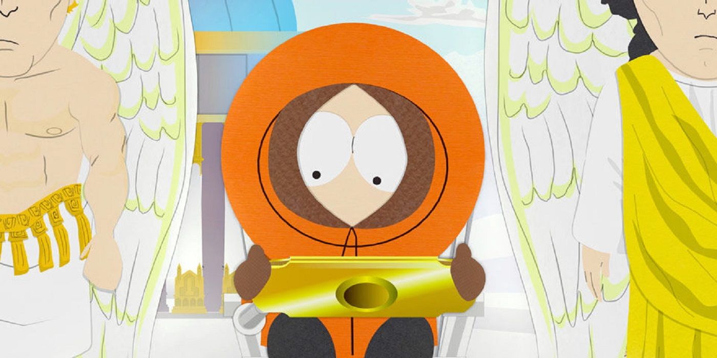 Kenny con una PSP dorata a South Park