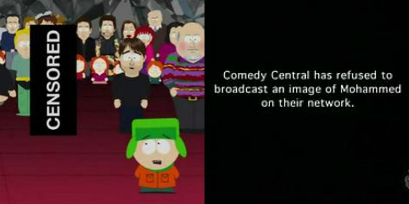 South Park Muhammad Censored