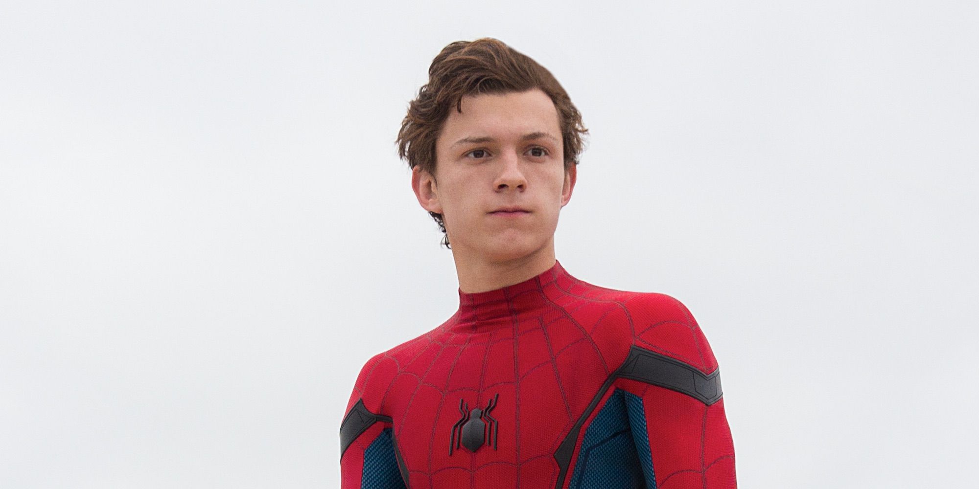 Peter with his Spider-Man mask off in Homecoming