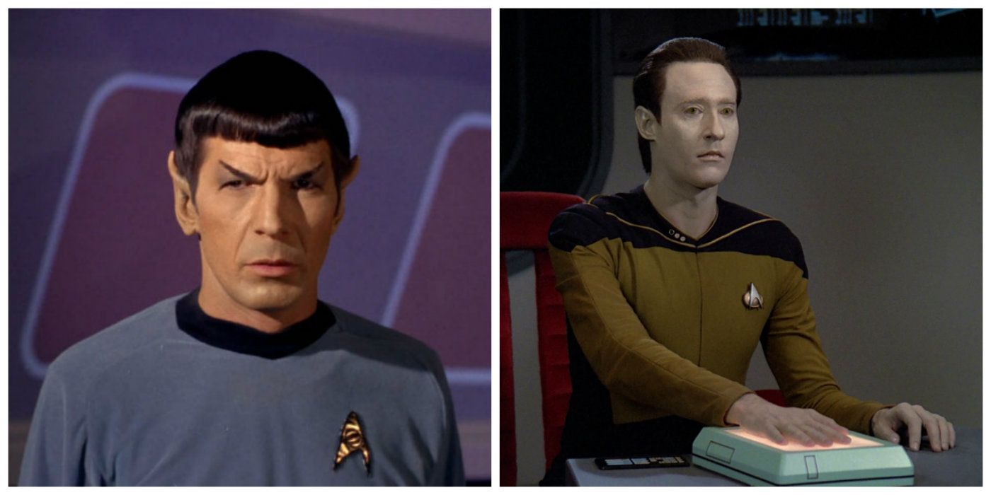 Star Trek Leonard Nemoy Spock Brent Spiner Data