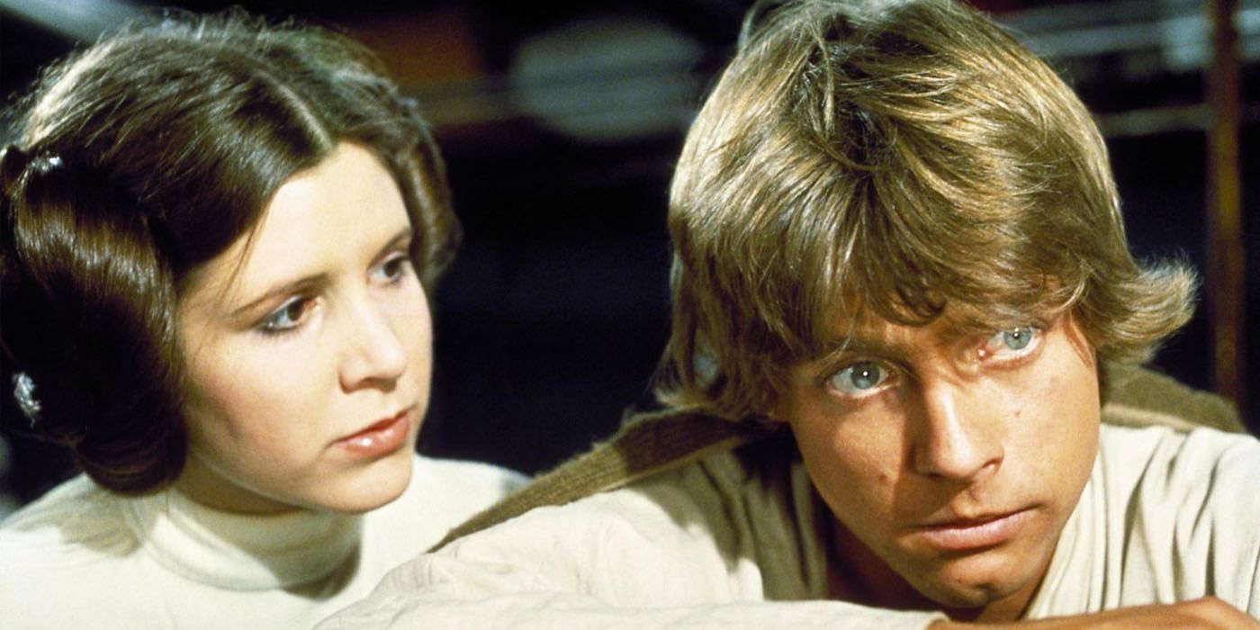 Star Wars A New Hope Luke and Leia