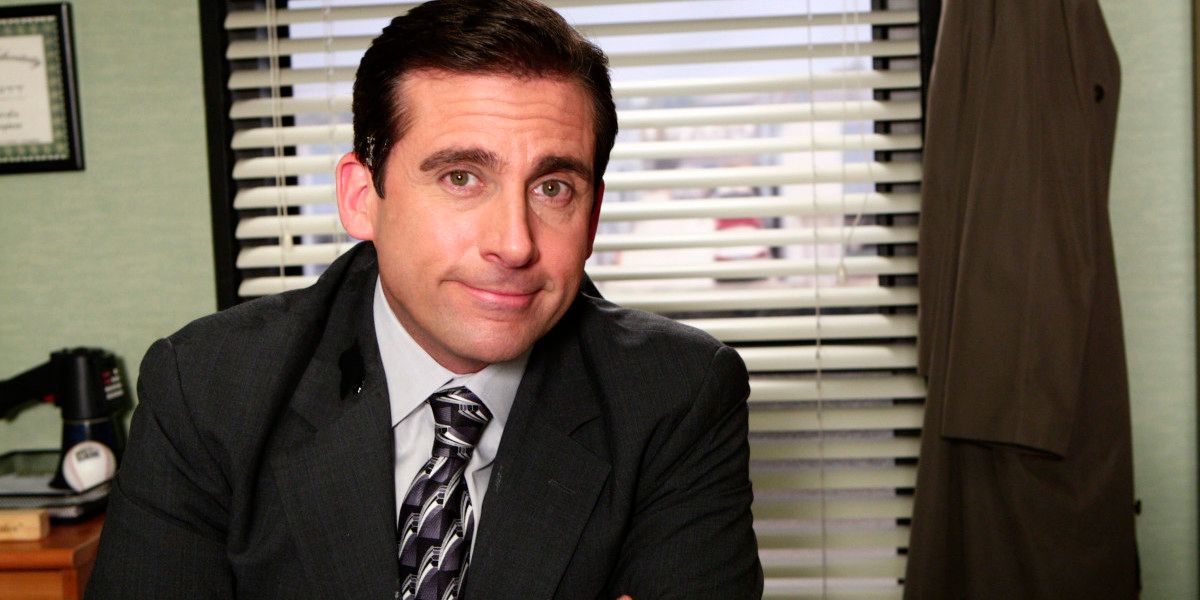 Steve Carell as Michael Scott in The Office