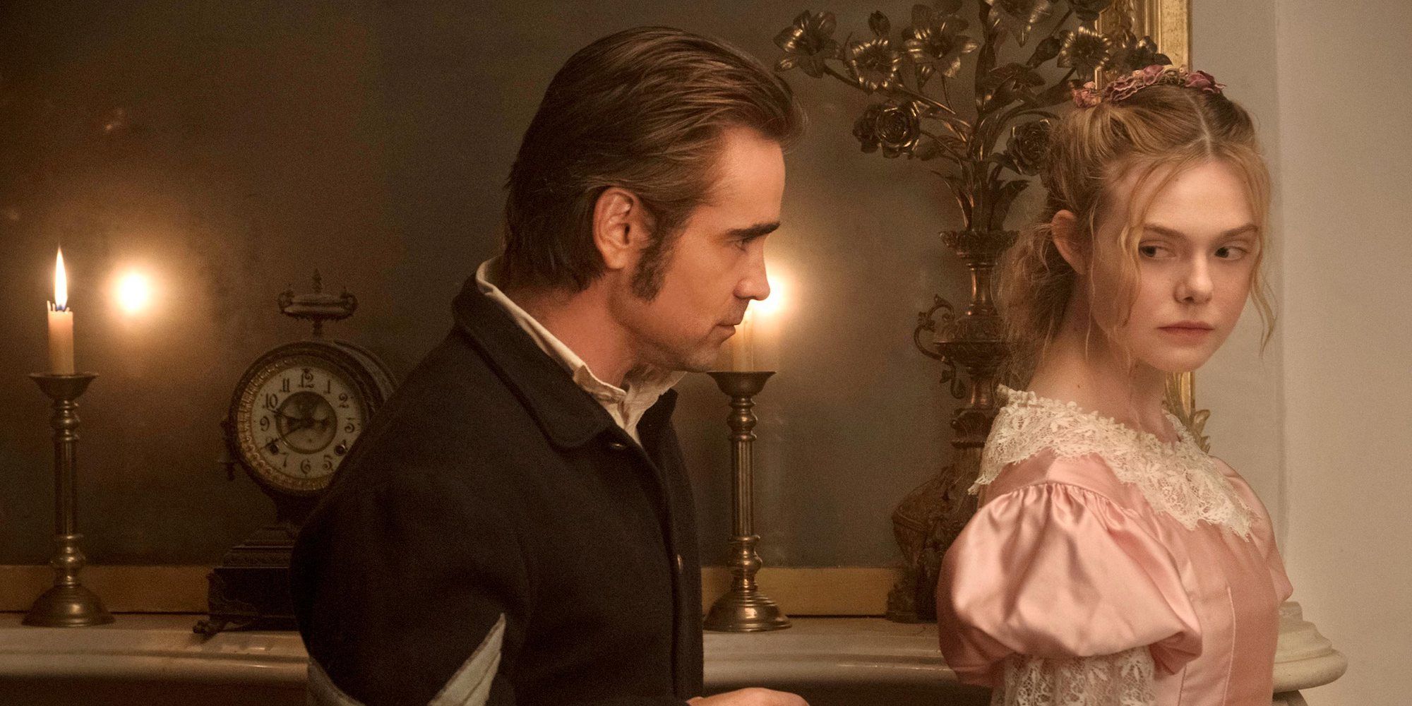 John and Alicia talking in The Beguiled.