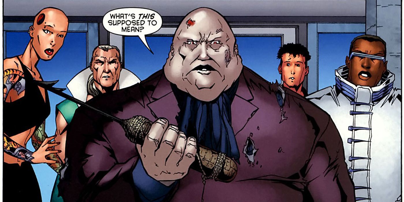 Tobias Whale confronts Black Lightning in DC Comics
