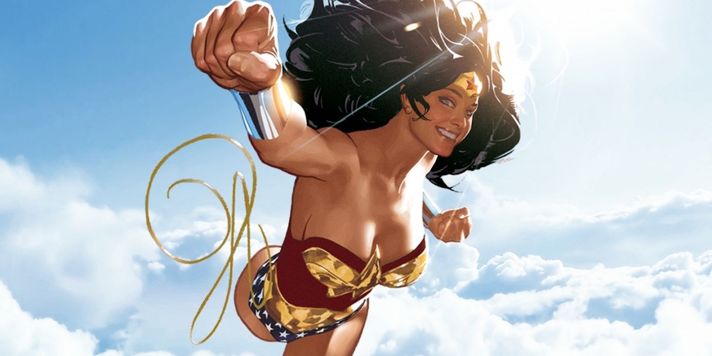 Wonder Woman Flying