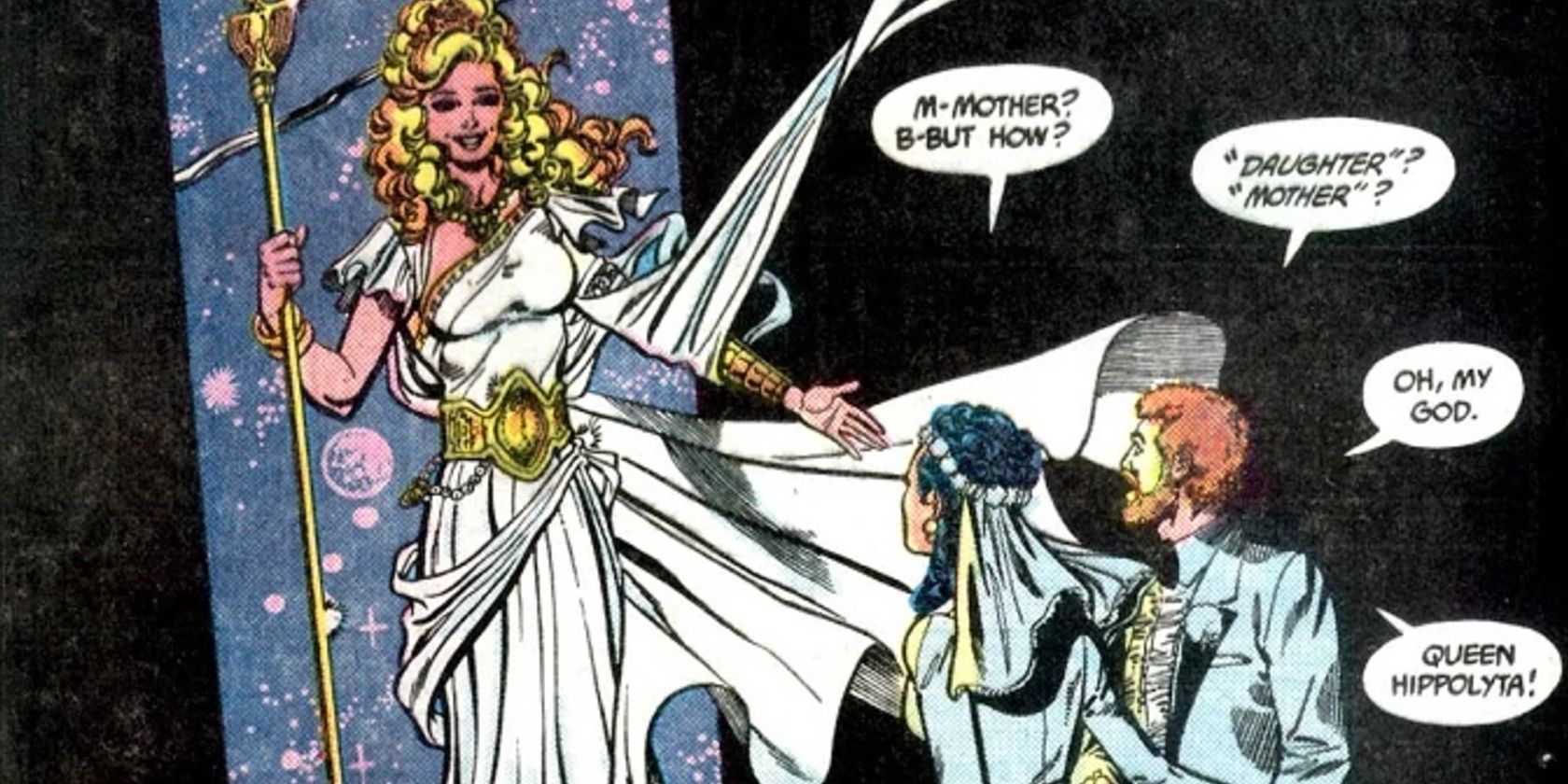 Wonder Woman Hippolyta Allows Diana and Steve to Marry