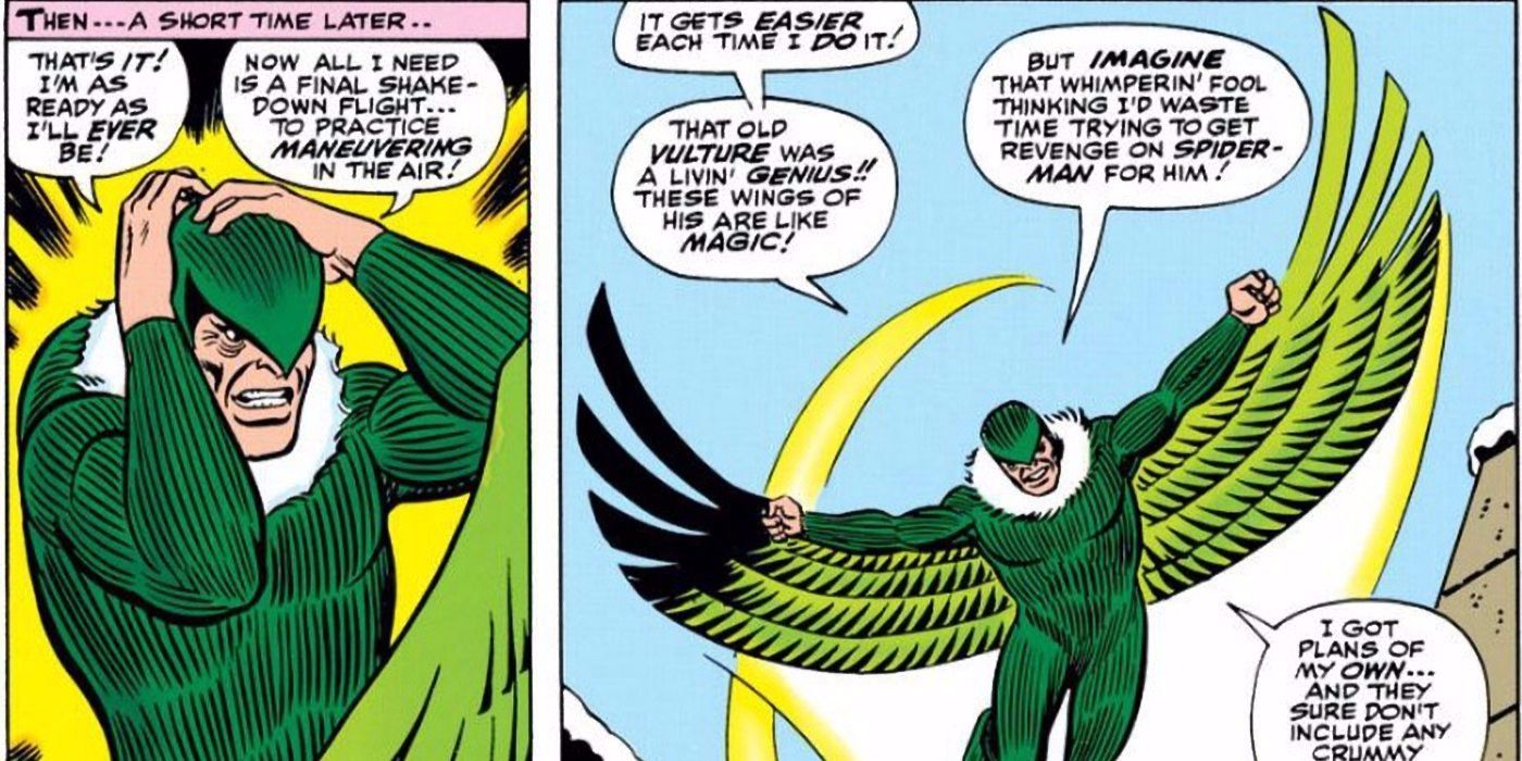 Blackie Drago as The Vulture.