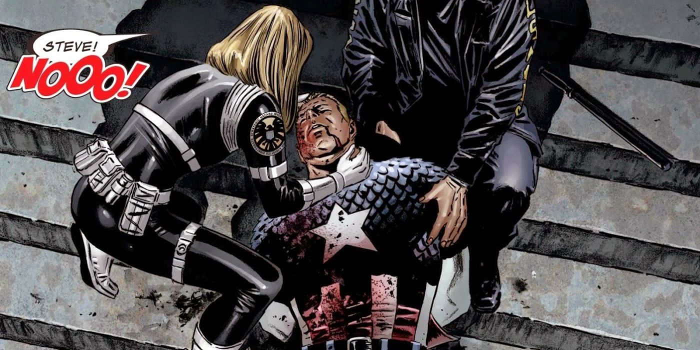 Captain America dies at the end of Civil War comic book.