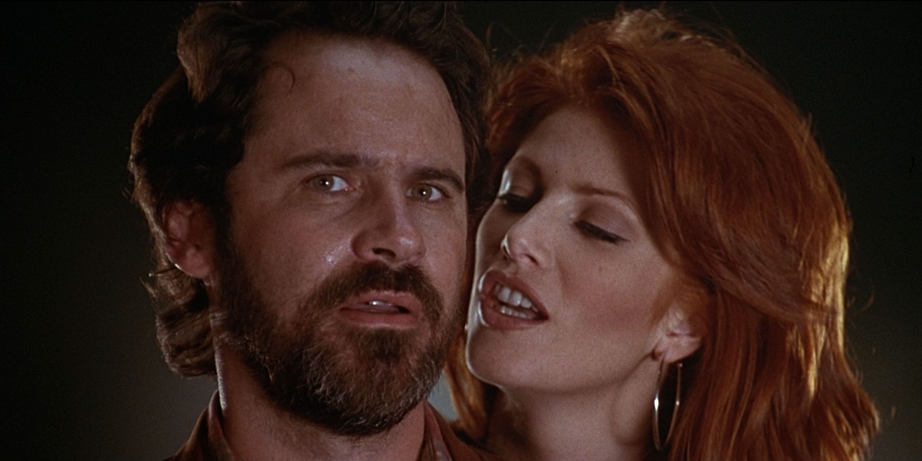 Dennis Miller and Angie Everhart in Bordello of Blood
