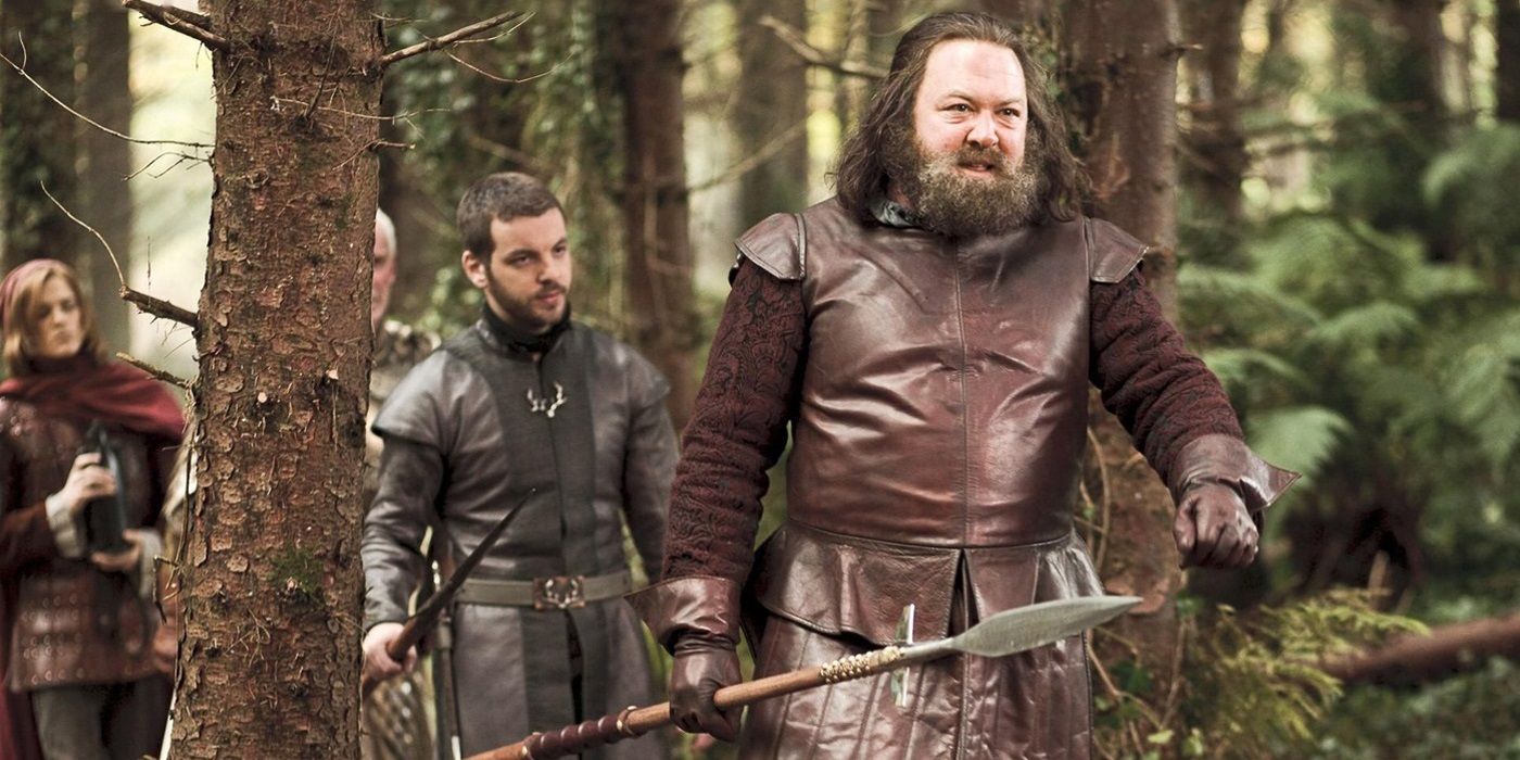 Renly and Robert Baratheon on a hunt