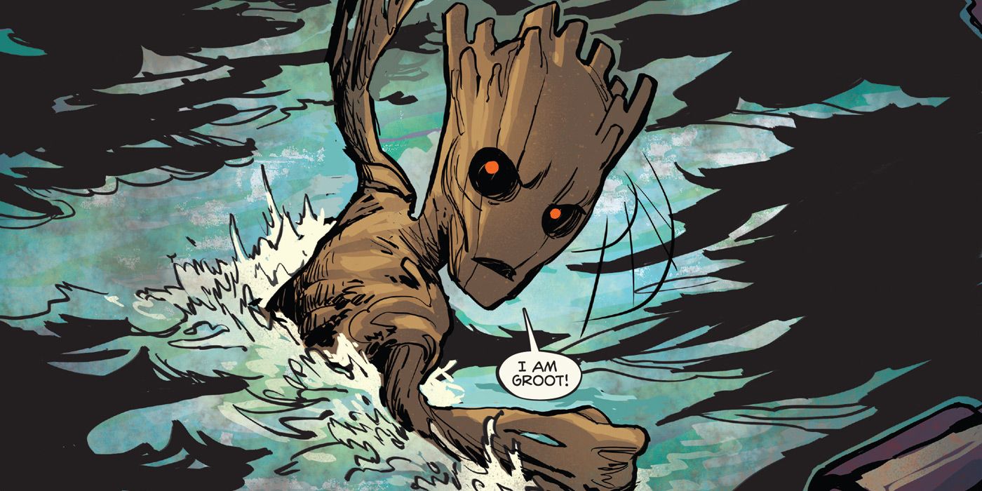 Groot Solo Comic 4 Sapling Groot