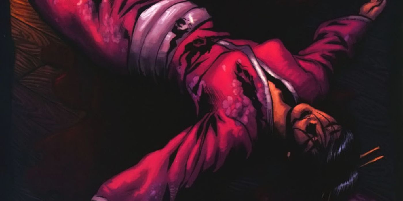 Wolverine's wife Itsu is murdered at the hands of the Winter Soldier