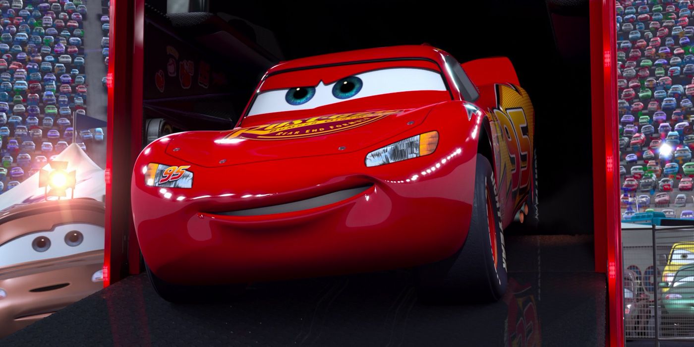 lightning mcQueen and Mac Trailer in Cars
