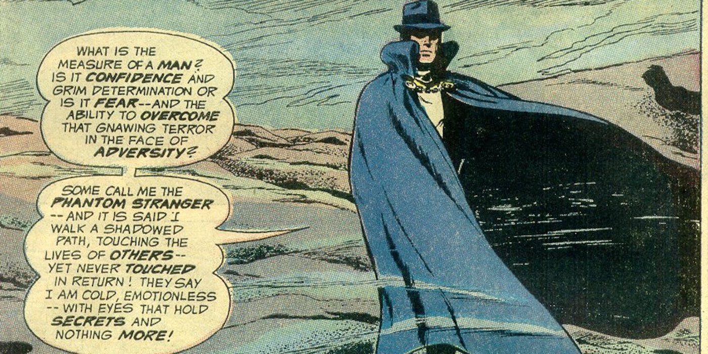 O Fantasma Estranho aparece na DC Comics.