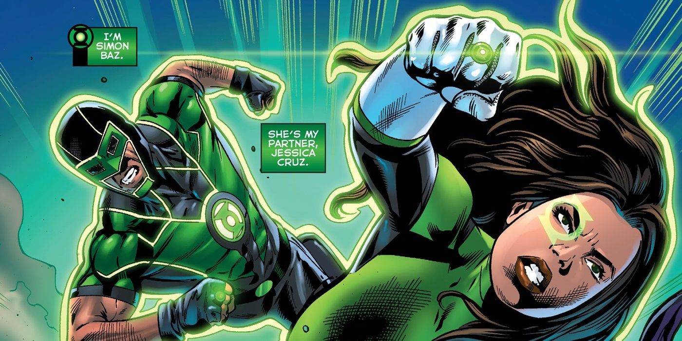 Green Lanterns Jessica Cruz and Simon Baz
