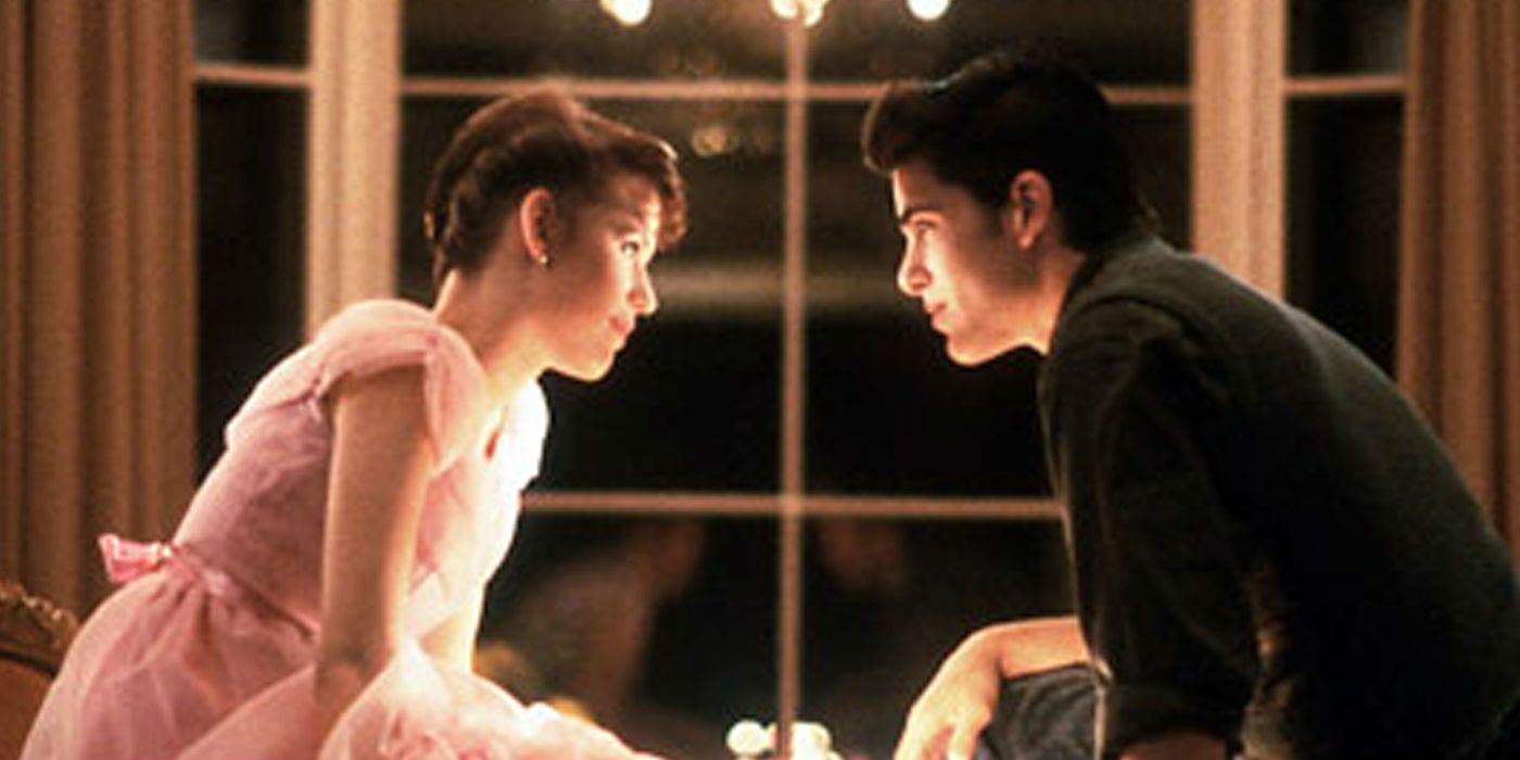 Molly Ringwald and Michael Schoffling in Sixteen Candles