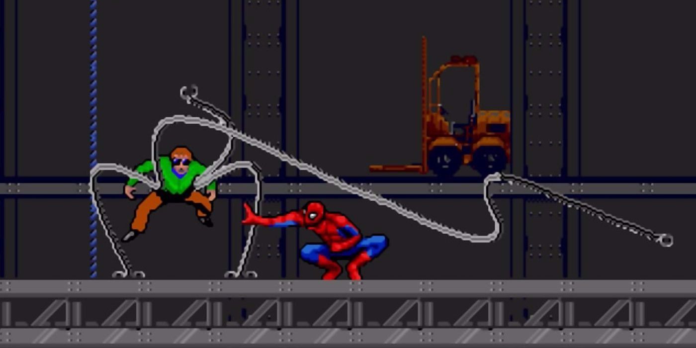 Spider-Man on the Sega Mega CD.