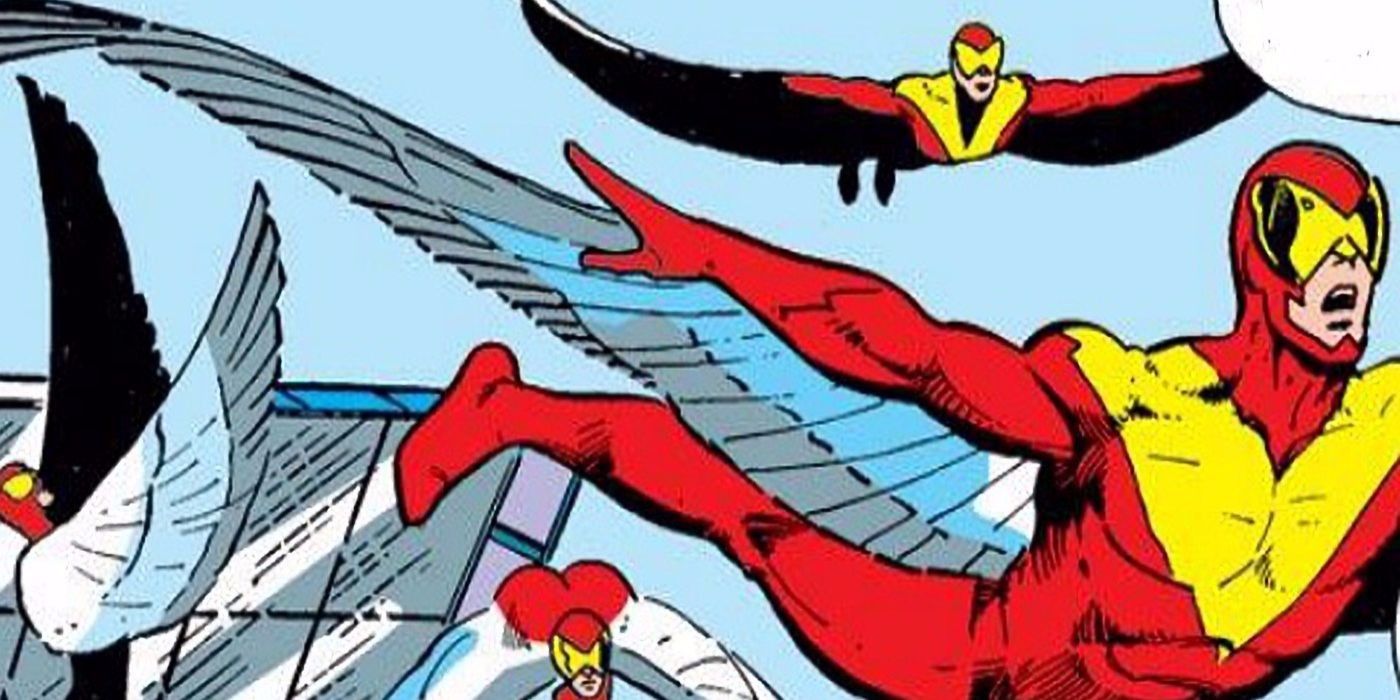 The Vulturions in flight from Marvel Comics