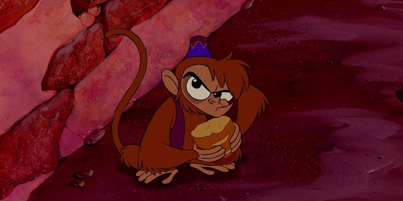 Abu the monkey in Aladdin