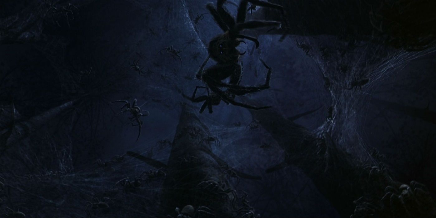 Acromantula in the Forbidden Forest of Harry Potter