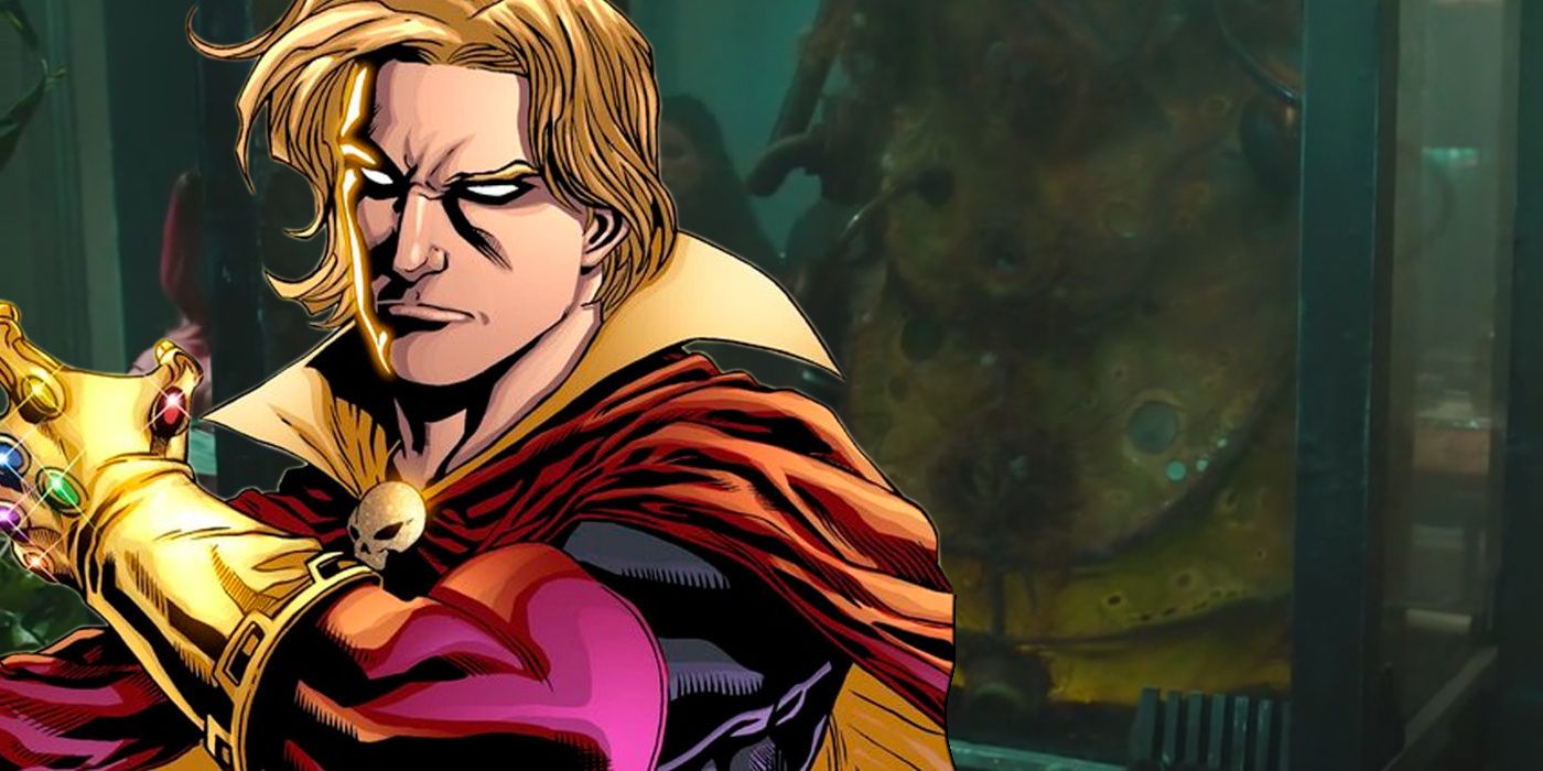 Adam Warlock and Guardians of the Galaxy Cocoon