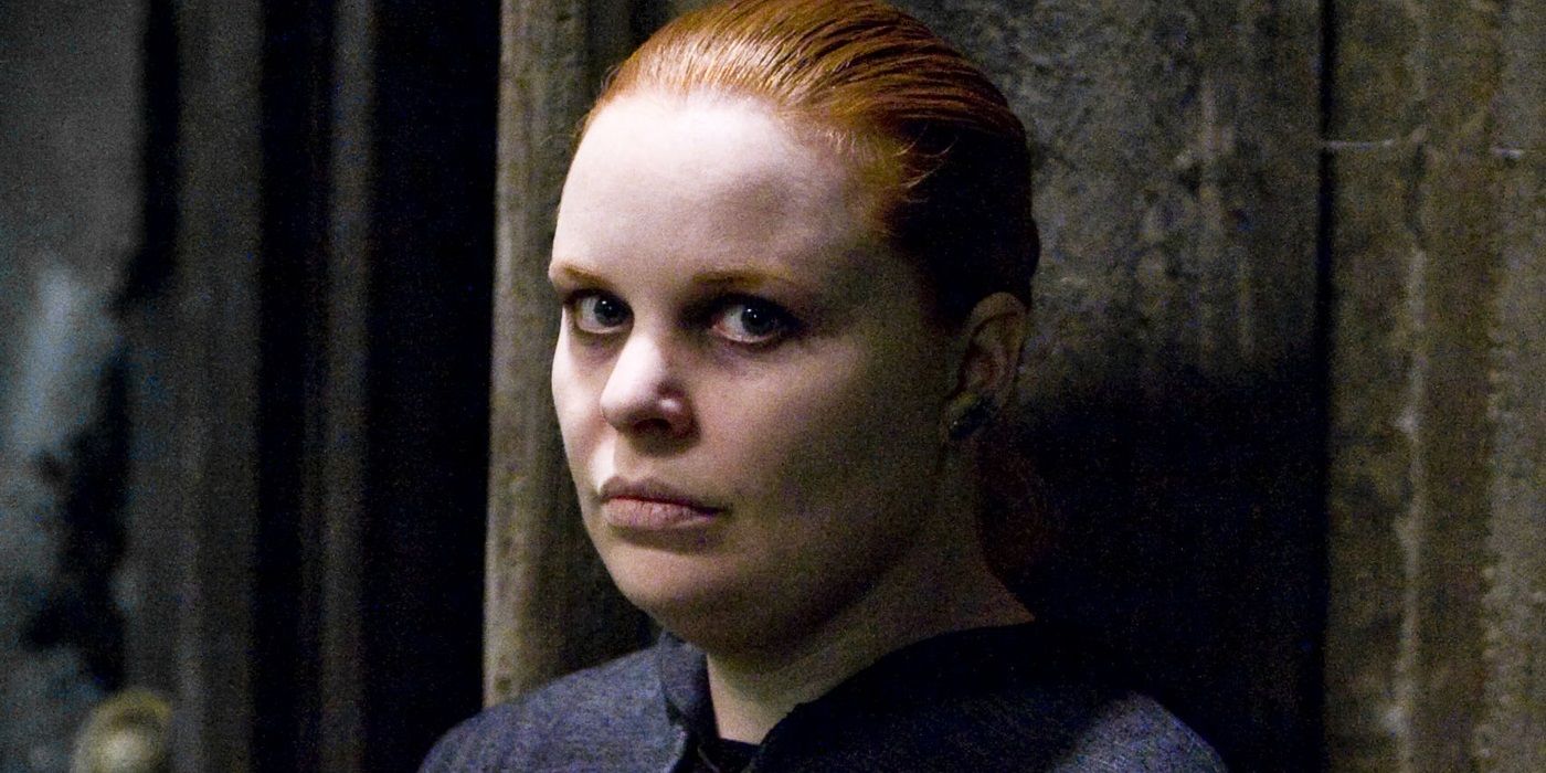 Alecto Carrow in Harry Potter and the Deathly Hallows Pt 2
