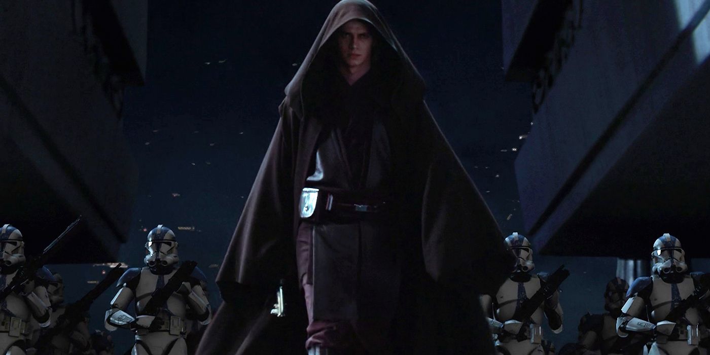 Anakin storms the Jedi Temple with Clone Troopers in Revenge of the Sith