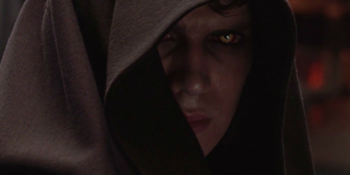 Anakin turns to the Dark Side
