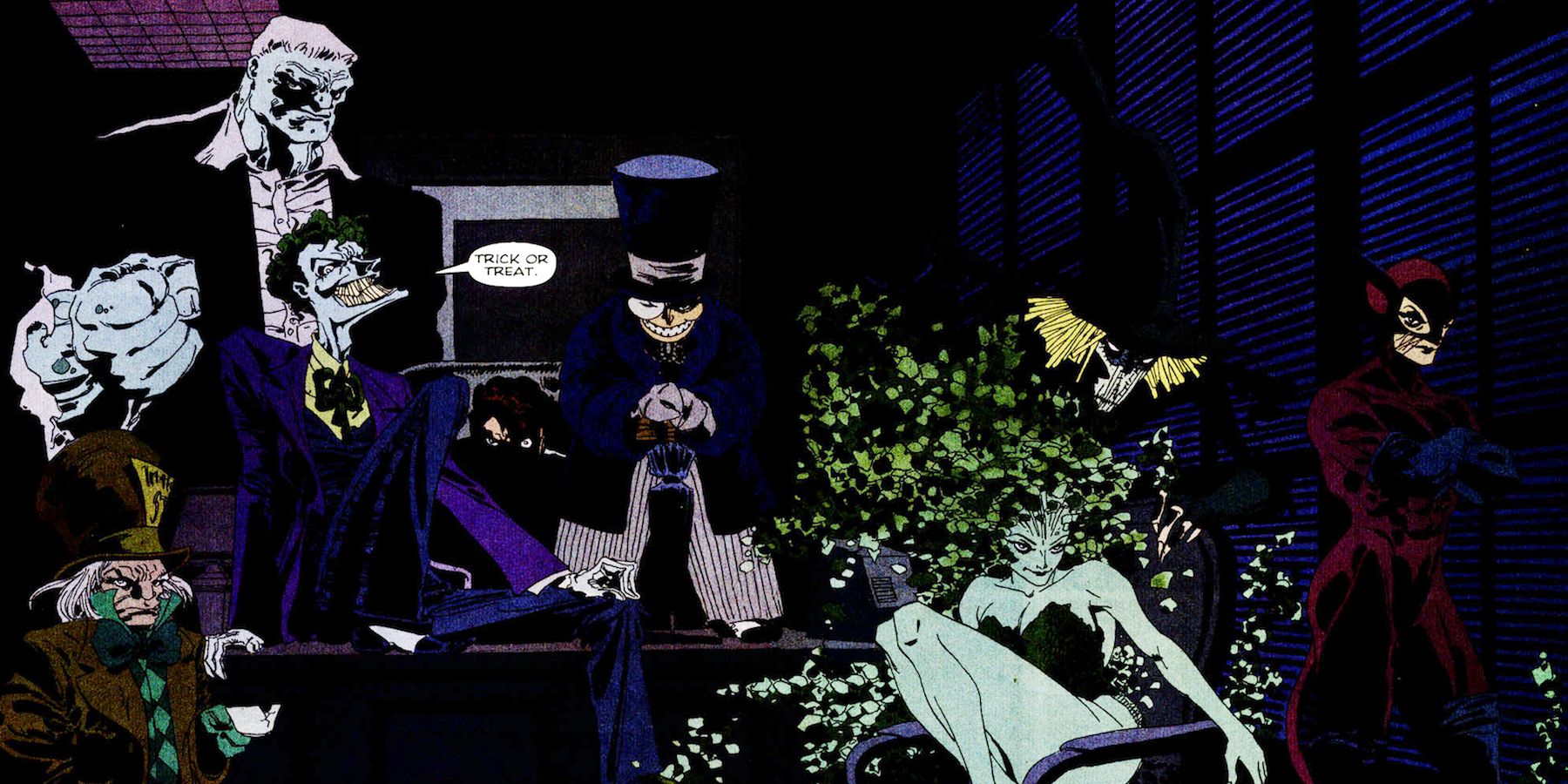 Batman Rogues in the Long Halloween