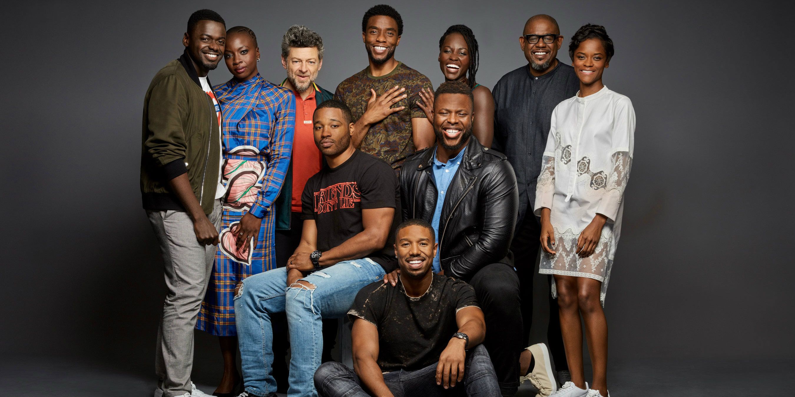 Black Panther Cast Reacts to SDCC Footage | ScreenRant