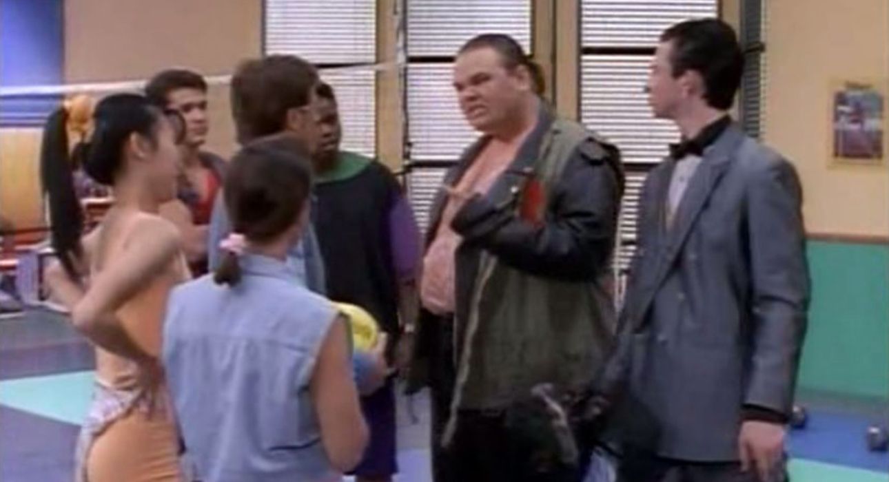 Bulk and Skull try to win a date with Kimberly in Power Rangers Power Ranger Punks